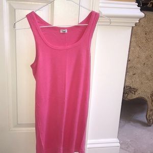 Splendid Hot Pink Tank Sz L